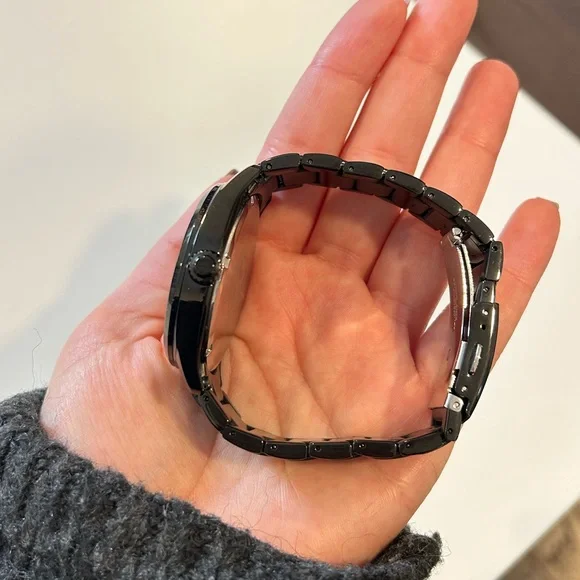 Citizen Eco-Drive Black Ceramic Watch - Picture 5 of 6